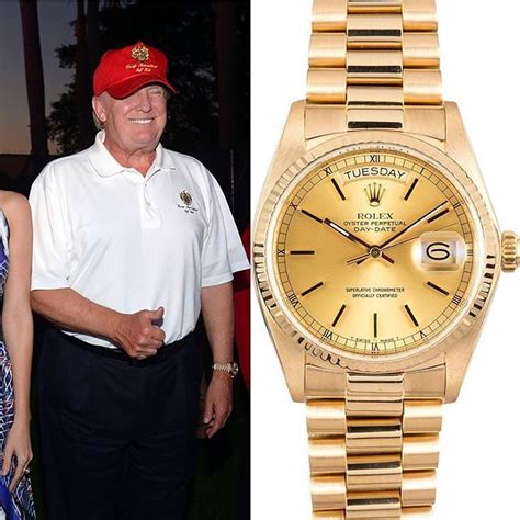 trump rolex day date|what watch does trump wear.